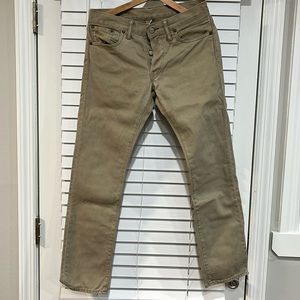 RRL Tan Jeans